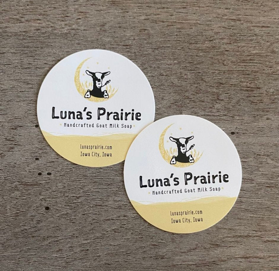 Luna's Prairie Sticker